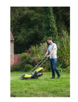 Ryobi RLM18X33B40 18 V Akku-Rasenm&auml;her inkl. 4,0 Ah Akku und Ladeger&auml;t ONE+