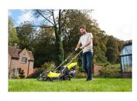 Ryobi RLM18X33B40 18 V Akku-Rasenm&auml;her inkl. 4,0 Ah Akku und Ladeger&auml;t ONE+