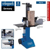Scheppach HL810 Holzspalter Hydraulikspalter Stehend 8t 400V 3,5KW 50 Hz