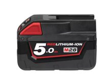 Milwaukee M28B5 5.0Ah Red Lithium-ion Akku