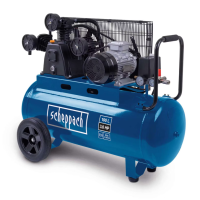 Scheppach HC550TC Profi Kompressor 3 Zylinder 10 Bar 90l...