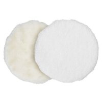 2x Ryobi RAK2BB Wachs- und Polierhauben Set Polierpad f&uuml;r Akku-Polierer R18B-0