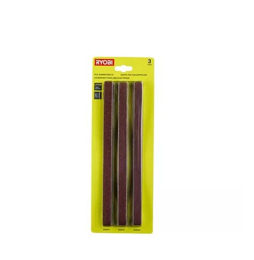 Ryobi RAKPFB03 Gurte Band f&uuml;r Schleifmaschine 3PCS 13mmx457mm