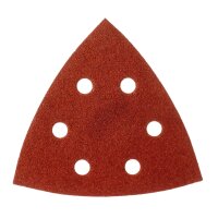 Milwaukee 5 Stück Schleifblätter K80 für Deltaschleifer 105x105 mm 4932358493