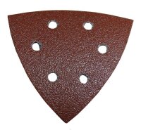 Milwaukee 5 Stück Schleifblätter K80 für Deltaschleifer 105x105 mm 4932358493