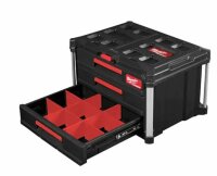 Milwaukee Packout Werkzeugkoffer mit 3 Schubladen 4058546325268