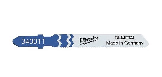 Milwaukee Stichsägeblatt Sägeblatt 55/1,2mm Metall T118AF 5 Stück