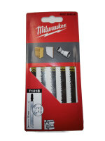 Milwaukee Stichsägeblatt Sägeblatt 75/2,5mm T101B Holz 5 Stück