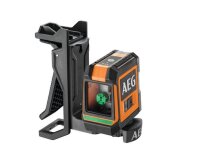 AEG CLG220-K Kreuzlinienlaser 20 m inkl. Tasche gr&uuml;n Wandhalterung 2x AA Batterien