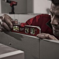 Milwaukee 4932459097 Kompakt Wasserwaage Torpedo 45° & 90° magnetisch Messlänge