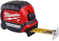 Milwaukee Bandmaß magnetisch 8m Massband Band...