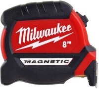 Milwaukee Bandmaß magnetisch 8m Massband Band...