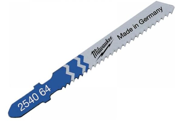 Milwaukee Stichsägeblatt Sägeblatt 55/2mm T118B Metall 5 Stück