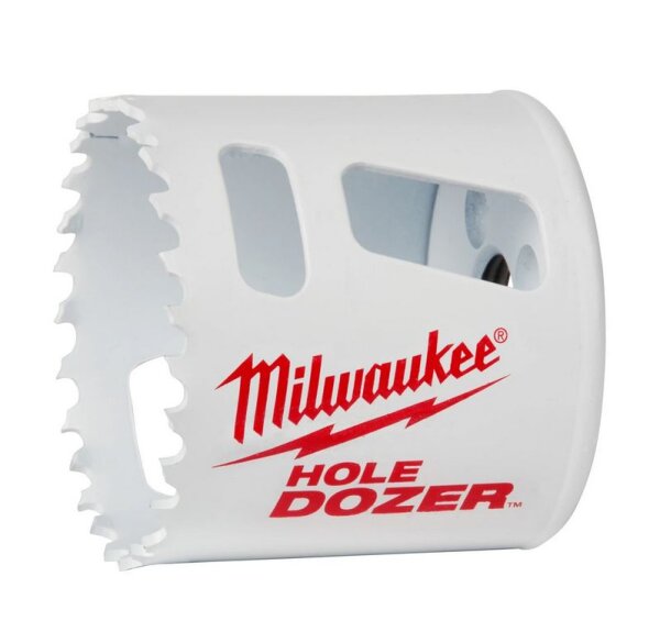 Milwaukee 49560132 Bi-Metall Lochsäge Bohrkrone 57mm Fräserglocke Halter