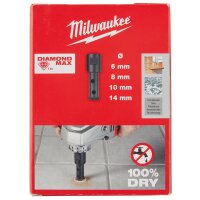 Milwaukee Diamantbohrer Set M14 Set (4-teilig)