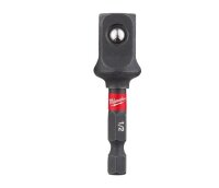 Milwaukee Schlagschrauber Adapter 1/4` Sechskant auf 1/2` Vierkant Einsatz 50mm