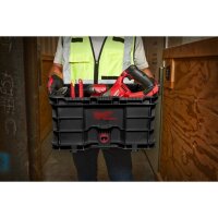 Milwaukee Packout Crate Werkzeugkasten Transportbox leer 22 kg Nutzlast schwarz