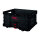 Milwaukee Packout Crate Werkzeugkasten Transportbox leer 22 kg Nutzlast schwarz
