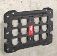 Milwaukee PACKOUT Montageplatte 600 x 470 x 030 mm Motage an Wand und Boden