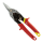 Milwaukee Blechscheren 3-teilig verchromt links-/rechtsgebogen gerade Softgrip
