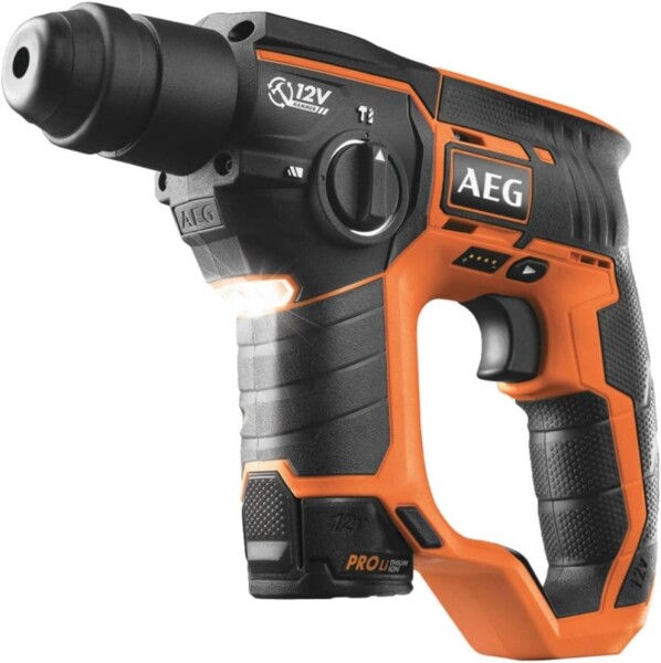 AEG BBH 12 LI-202C/2.0 Ah Akku-Bohrhammer SDS-Plus inkl. 2x Akku + Ladeger&auml;t