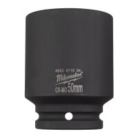 Milwaukee SHOCKWAVE Schlagnuss 27x90mm 3/4` vierkant lang...