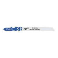 Milwaukee Stichsägeblätter 75mm für spezielle Materialien 5 Stück 4932274651