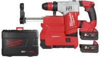 Milwaukee M18ONEFHPXDEL-552C Akku-Kombihammer inkl. 2x...
