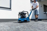 Scheppach HP2500S Reversierbare Benzin Rüttelplatte 6,5PS inkl. Fahrvorrichtung