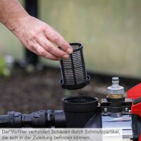Scheppach GP1400JET Gartenpumpe Hauswasserpumpe Pumpe...