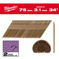 Milwaukee D-Kopf-Nägel 34° 75mm RS SC2 2200...