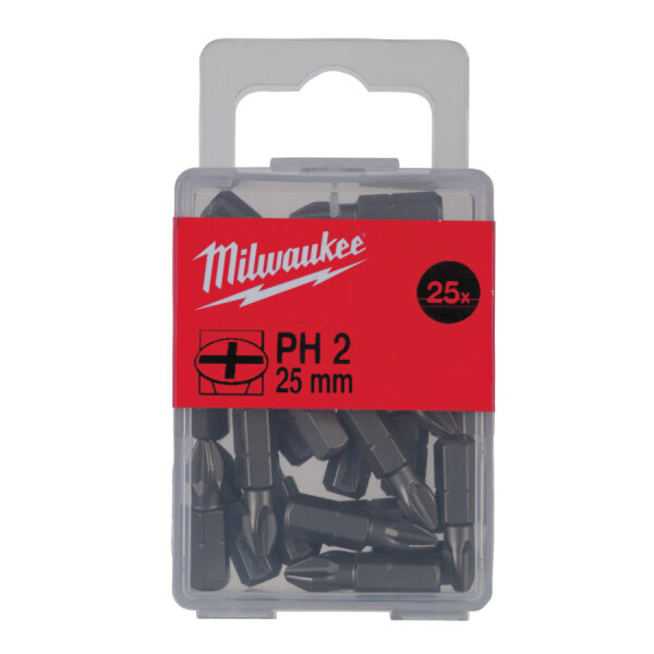 Milwaukee Schrauberbit PH3 25mm 25 Stück