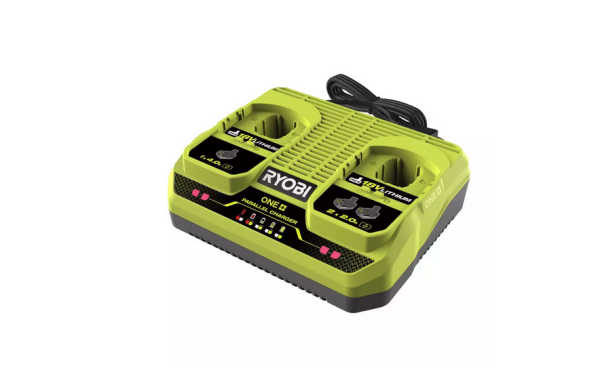 Ryobi R18240 ONE+ Akku-Ladeger&auml;t Duo 18V Ladeger&auml;t 2-fach Ladestation