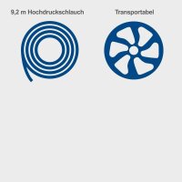 Scheppach HCP5000 Benzin-Hochdruckreiniger 5,9PS 241bar 570L/h inkl. Zubehör