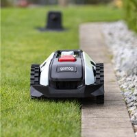 Gomag GO-MR300 Rasenmähroboter Mähroboter Mäher Regensensor bis 300m2 20V