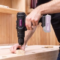 Gomag GO-SBS45 Akku-Schlagbohrschrauber Schrauber 1,5-13mm 45Nm 20V inkl Zubeh&ouml;r