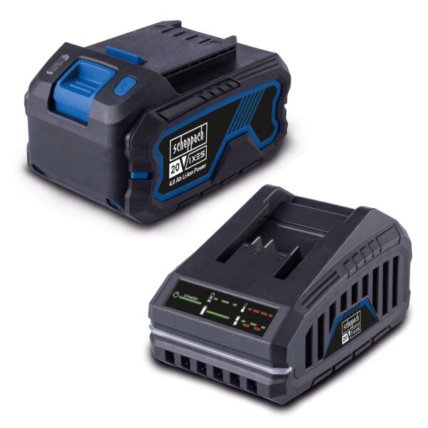 Scheppach SBSK4.0 Starter-Kit 20V inkl. 4.0Ah Akku und 2,4A Ladeger&auml;t
