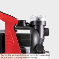 Scheppach HWW1000 Hauswasserwerk Pumpe Klarwasser 1000W 4300L/h 4,4bar
