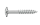 W&uuml;rth Senkkopfschrauben 50 Stk. ASSY 4 A2 WH RVS DD Edelstahl A2 blank Teilgewinde