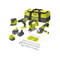 Ryobi R18CK4F-252S Combo-Set 18V ONE+ inkl. Akkus und...