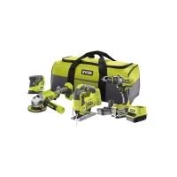 Ryobi R18CK4F-252S Combo-Set 18V ONE+ inkl. Akkus und...