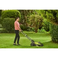 Ryobi RY18LMX40C-240 Akku-Rasenm&auml;her Brushless 40cm 18V inkl Akku und Ladeger&auml;t