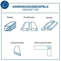 Scheppach HS105 Tischkreissäge 2kW Schnitthöhe 75mm Untergestell + Verbreiterung