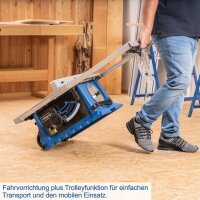 Scheppach HS105 Tischkreissäge 2kW Schnitthöhe 75mm Untergestell + Verbreiterung