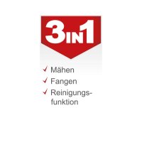 Scheppach MP132-42 Benzin-Rasenm&auml;her M&auml;her 3in1 3,3PS 42cm Schnittbreite 45L