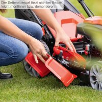 Scheppach MS225-56E Benzin-Rasenm&auml;her M&auml;her 6PS 56cm 65L E-Start inkl. 0,6L &Ouml;l
