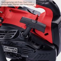 Scheppach PCS26 Benzin-Baumpflegesäge 7 kW 0,95PS Seilzugstarter 25,4cm Schwert
