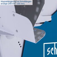 Scheppach HS550 Wippkreissäge Kreissäge Säge 3kW 230V Schnittlänge 30-100cm