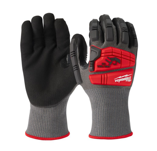 Milwaukee Schnittschutzhandschuhe Schnittklasse 5/E Impact Gr&ouml;&szlig;e 9/L 1 Paar