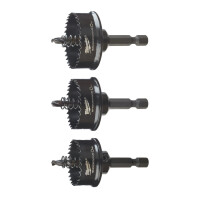 Milwaukee Lochs&auml;gen-Set Shockwave 3-teilig 49224800